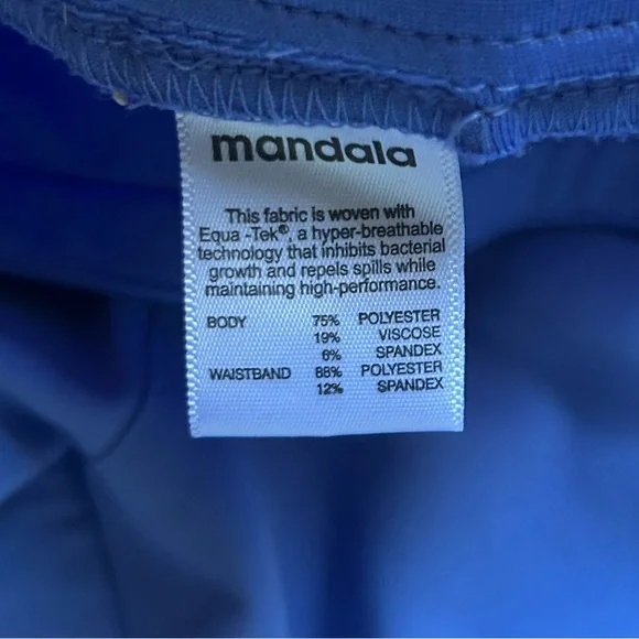 EUC Mandala Slim Pant in French Blue - Picture 2 of 4